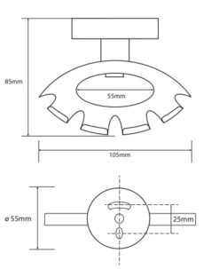Sapho X-Round Tandenborstelhouder Chroom 7 Sapho X-Round Tandenborstelhouder Chroom -hotbath winkel sapho x round tandenborstelhouder chroom sk30885 1