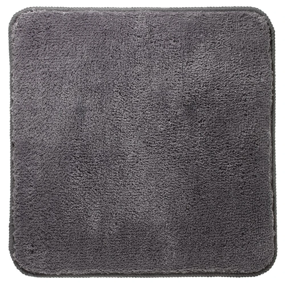 Sealskin Angora Badmat Polyester 60x60cm Grijs 3 Sealskin Angora Badmat Polyester 60x60cm Grijs