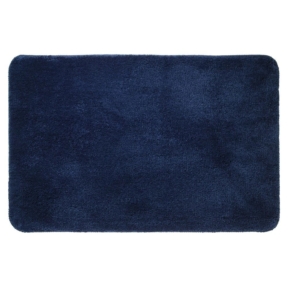 Sealskin Angora Badmat Polyester 60x90cm Blauw 3 Sealskin Angora Badmat Polyester 60x90cm Blauw