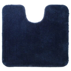 Sealskin Angora Toiletmat Polyester 55x60cm Blauw