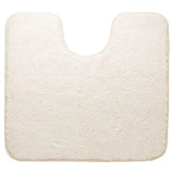 Sealskin Angora Toiletmat Polyester 55x60cm Ivoor