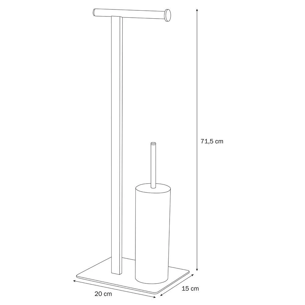 Sealskin Brix Toiletbutler Wit 11 Sealskin Brix Toiletbutler Wit - Afbeelding 9