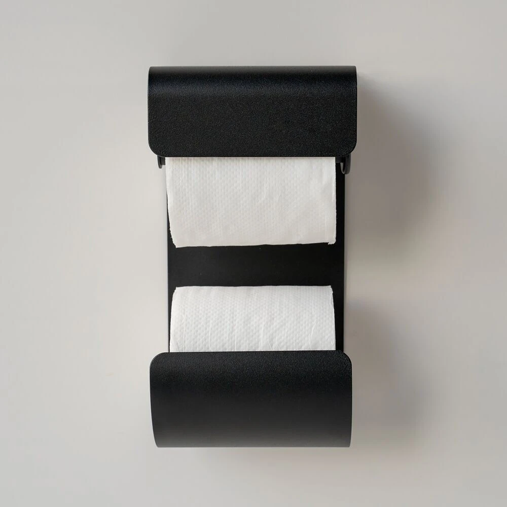 Sealskin Brix Toiletrolhouder Zwart 6 Sealskin Brix Toiletrolhouder Zwart - Afbeelding 4