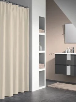 Sealskin Douchegordijn Granada PEVA Beige 240x180 Cm 7 Sealskin Douchegordijn Granada PEVA Beige 240x180 Cm -hotbath winkel sealskin douchegordijn granada peva beige 240x200 cm 217004760 1