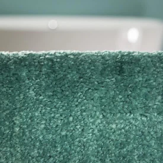 Sealskin Doux Badmat Polyester 50x80 Cm Aqua 5 Sealskin Doux Badmat Polyester 50x80 Cm Aqua - Afbeelding 3