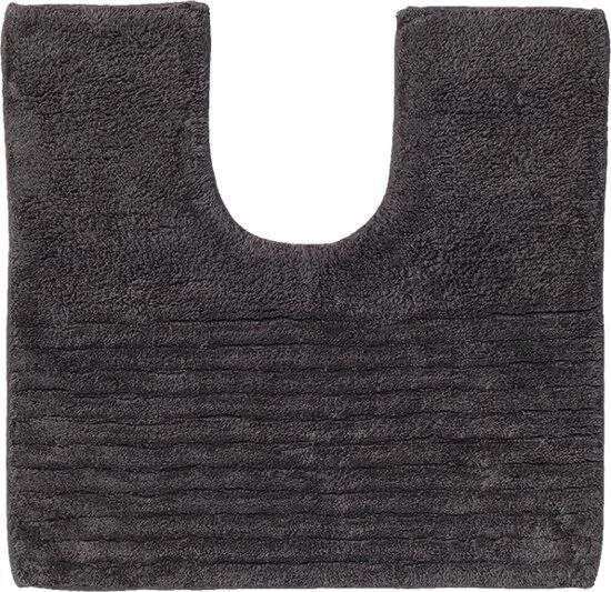 Sealskin Essence Toiletmat Katoen 45x50 Cm Antraciet 4 Sealskin Essence Toiletmat Katoen 45x50 Cm Antraciet - Afbeelding 2