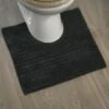 Sealskin Essence Toiletmat Katoen 45x50 Cm Antraciet -hotbath winkel sealskin essence toiletmat katoen 45x50 cm antraciet 294438413 2