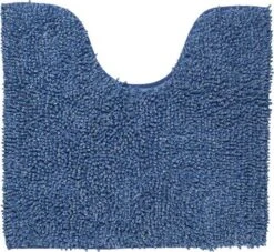 Sealskin Misto Toiletmat Chenille Katoen 60x55 Cm Blauw