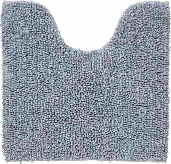 Sealskin Misto Toiletmat Chenille Katoen 60x55 Cm Grijs 3 Sealskin Misto Toiletmat Chenille Katoen 60x55 Cm Grijs