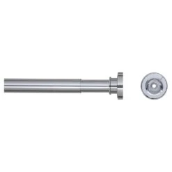 Sealskin Seallux Douchegordijnstang Verstelbaar 125-220 Cm Chroom -hotbath winkel sealskin seallux douchegordijnstang verstelbaar 125 220 cm chroom 276661218 1