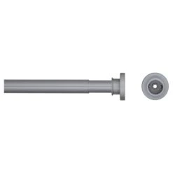 Sealskin Seallux Douchegordijnstang Verstelbaar 80-130 Cm Mat Alu -hotbath winkel sealskin seallux douchegordijnstang verstelbaar 80 130 cm mat alu 276663205 1