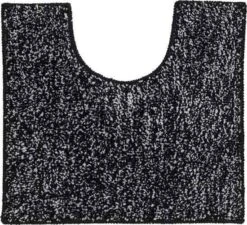 Sealskin Speckles Toiletmat Polyester 45x50 Cm Zwart