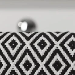 Sealskin Trellis Badmat Katoen 60x90 Zwart 8 Sealskin Trellis Badmat Katoen 60x90 Zwart -hotbath winkel sealskin trellis badmat katoen 60x90 zwart 294213619 3