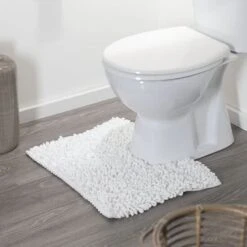 Alternative view of Sealskin Twist Toiletmat Microfiber 45x50 Wit