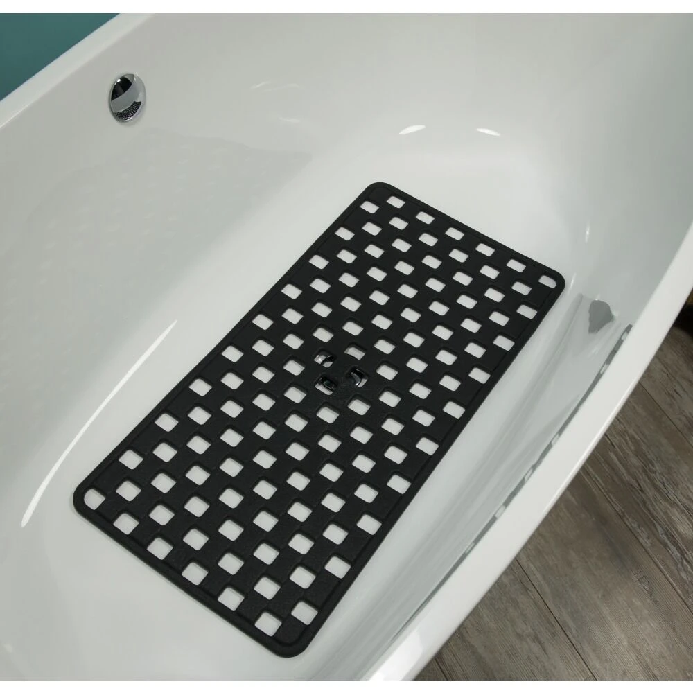 Sealskin Veilmarine Doby Antislipmat 38x75 Cm Rubber Zwart 3 Sealskin Veilmarine Doby Antislipmat 38x75 Cm Rubber Zwart