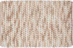 Sealskin Vintage Badmat Polyester 50x80 Zand