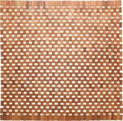 Alternative view of Sealskin Woodblock Bidetmat Teak 60x60 Cm Teak