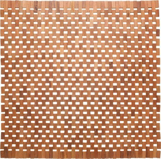Sealskin Woodblock Bidetmat Teak 60x60 Cm Teak 4 Sealskin Woodblock Bidetmat Teak 60x60 Cm Teak - Afbeelding 2