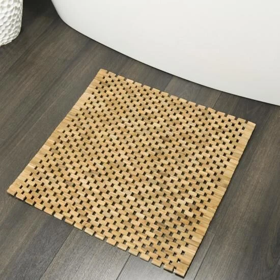 Sealskin Woodblock Bidetmat Teak 60x60 Cm Teak 3 Sealskin Woodblock Bidetmat Teak 60x60 Cm Teak