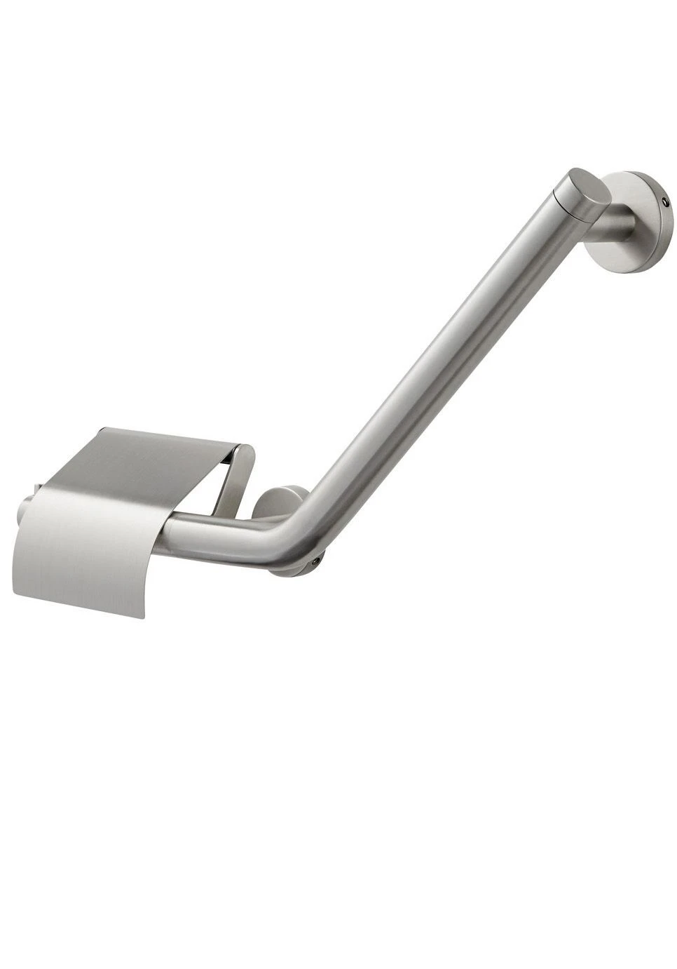 Tiger Boston Comfort & Safety Veiligheidsgreep Met Toiletrolhouder Rechts RVS 4 Tiger Boston Comfort & Safety Veiligheidsgreep Met Toiletrolhouder Rechts RVS - Afbeelding 2