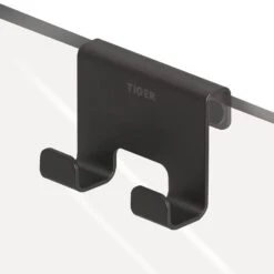 Tiger Caddy Handdoekhaak Voor Douchecabine 6-8 Mm Zwart