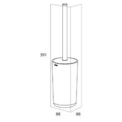 Tiger Carv Toiletborstel Met Houder Vrijstaand Zwart 13 Tiger Carv Toiletborstel Met Houder Vrijstaand Zwart -hotbath winkel tiger carv toiletborstel met houder vrijstaand zwart 800246 5