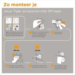 Tiger Colar Toiletaccessoiresset Zwart 18 Tiger Colar Toiletaccessoiresset Zwart -hotbath winkel tiger colar toiletaccessoiresset zwart 800134 3