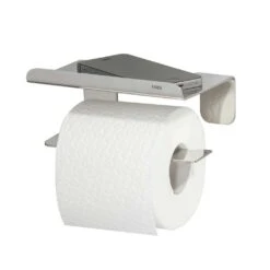 Tiger Colar Toiletrolhouder Met Planchet RVS Gepolijst -hotbath winkel tiger colar toiletrolhouder met planchet rvs gepolijst 1314230346 1