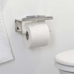 Tiger Colar Toiletrolhouder Met Planchet RVS Gepolijst -hotbath winkel tiger colar toiletrolhouder met planchet rvs gepolijst 1314230346 5