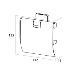 Tiger Dock Toiletrolhouder Met Klep RVS 9 Tiger Dock Toiletrolhouder Met Klep RVS -hotbath winkel tiger dock toiletrolhouder met klep rvs 1324130946 2