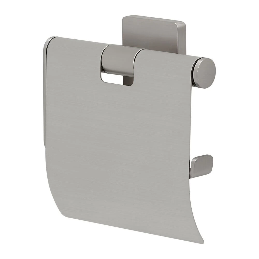 Tiger Dock Toiletrolhouder Met Klep RVS 4 Tiger Dock Toiletrolhouder Met Klep RVS - Afbeelding 2