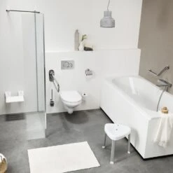 Tiger Libra Opklapbaar Douchezitje Wit -hotbath winkel tiger libra opklapbaar douchezitje wit 1332030146 10