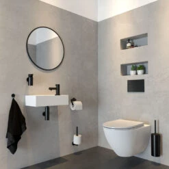 Tiger Noon Reserverolhouder Zwart -hotbath winkel tiger noon reserverolhouder rvs 1320430746 5