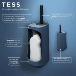 Tiger Tess Toiletborstelhouder Met Opbergfunctie Vrijstaand En Swoop Borstel Flexibel Blauw/zwart 18 Tiger Tess Toiletborstelhouder Met Opbergfunctie Vrijstaand En Swoop Borstel Flexibel Blauw/zwart -hotbath winkel tiger tess toiletborstelhouder met opbergfunctie vrijstaand en swoop borstel flexibel blauw zwart 1329527246 8