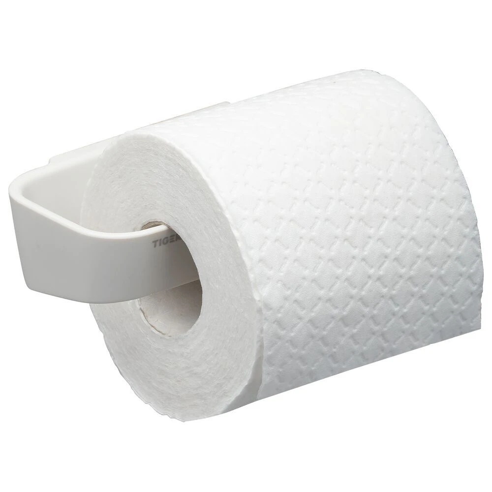 Tiger Tess Toiletrolhouder Zonder Klep Wit 5 Tiger Tess Toiletrolhouder Zonder Klep Wit - Afbeelding 3