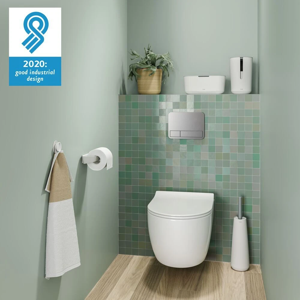 Tiger Tess Toiletrolhouder Zonder Klep Wit 8 Tiger Tess Toiletrolhouder Zonder Klep Wit - Afbeelding 6