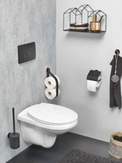 Alternative view of Tiger Urban Toiletborstelgarnituur Zwart