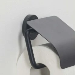 Tiger Urban Toiletrolhouder Met Klep Zwart -hotbath winkel tiger urban toiletrolhouder met klep zwart 1316630746 8