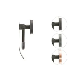 Tiger Urban Toiletrolhouder Met Klep Zwart -hotbath winkel tiger urban toiletrolhouder met klep zwart 1316630746 1