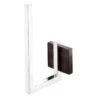 Tiger Zenna Reserverolhouder Chroom/wengé -hotbath winkel tiger zenna reserverolhouder chroom wenge 350438346 1