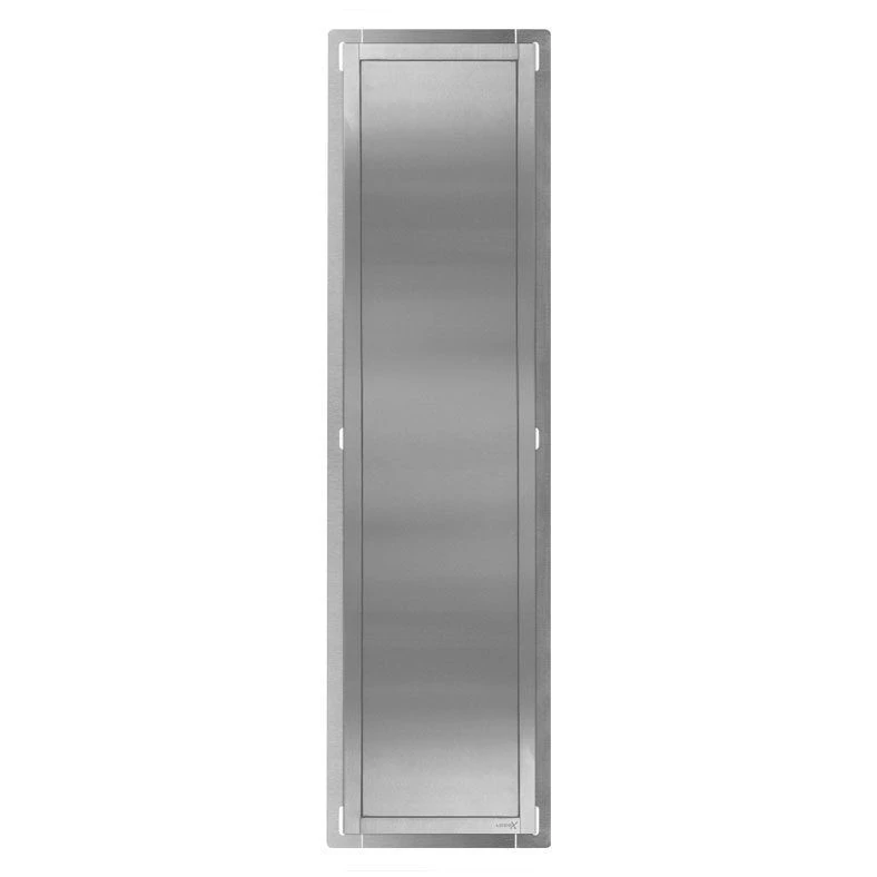 LoooX Closed Inbouw Toiletborstelgarnituur Met Reserverolhouder RVS 4 LoooX Closed Inbouw Toiletborstelgarnituur Met Reserverolhouder RVS - Afbeelding 2