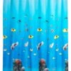 Wenko PEVA Douchegordijn 180x200cm Oceaan Inclusief Ringen -hotbath winkel wenko peva douchegordijn 180x200cm oceaan inclusief ringen sk64281 1