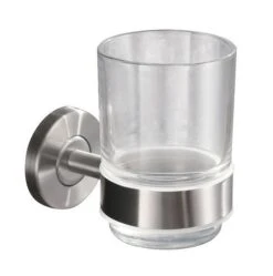 Mueller 304 Glashouder Met Glas RVS