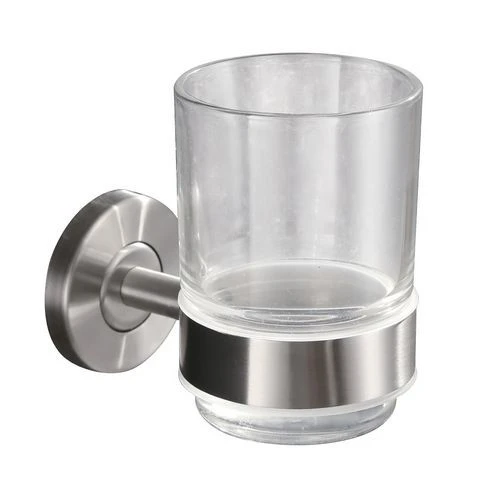 Mueller 304 Glashouder Met Glas RVS 3 Mueller 304 Glashouder Met Glas RVS