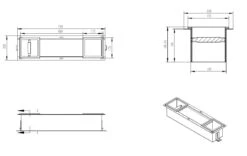 Alternative view of Mueller Mat Zwarte Inbouw Toiletrolhouder En Reserverolhouder RVS