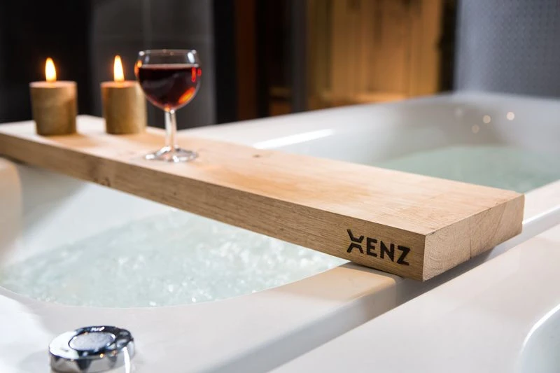 Xenz Badplank 88x19cm Rustiek Eiken 3 Xenz Badplank 88x19cm Rustiek Eiken